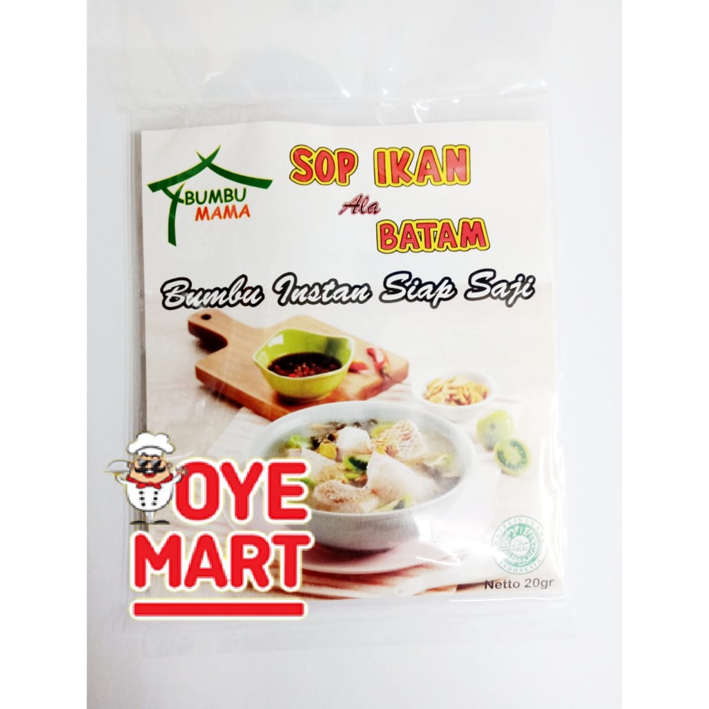 BUMBU MAMA SOP IKAN ALA BATAM 20GR / BUMBU INSTAN