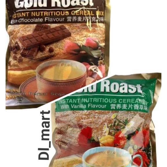 

GOLD ROAST INSTANT NUTRITIOUS CEREAL MIX RASA VANILLA DAN COKLAT