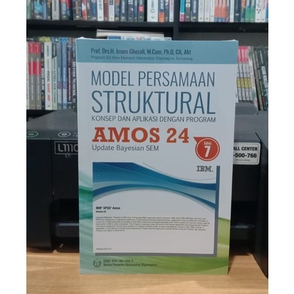 Buku Model Persamaan Struktural: Konsep dan Aplikasi dengan Program Amos 24 Edisi 7