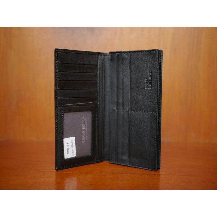 DOMPET KULIT IMPORT PRIA BRAUN BUFFEL BB01-08 BLACK