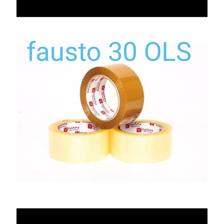 

Lakban Bening / Cokelat / TAPE / SOLASI VIVAN 2Inch x 90 YARD