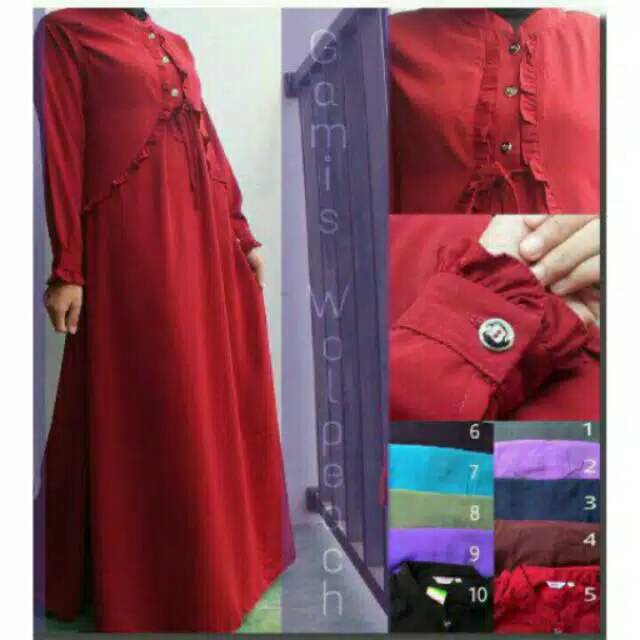 Gamis wolfis polos