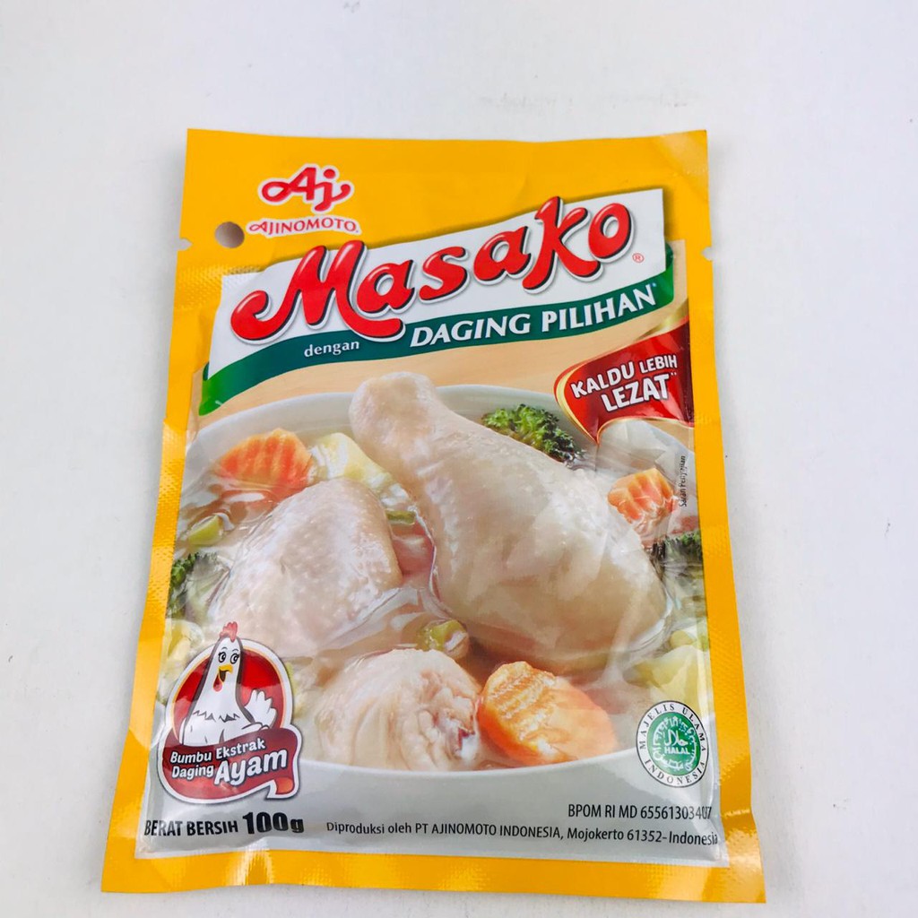 MASAKO RASA DAGING AYAM 100g / PENYEDAP RASA