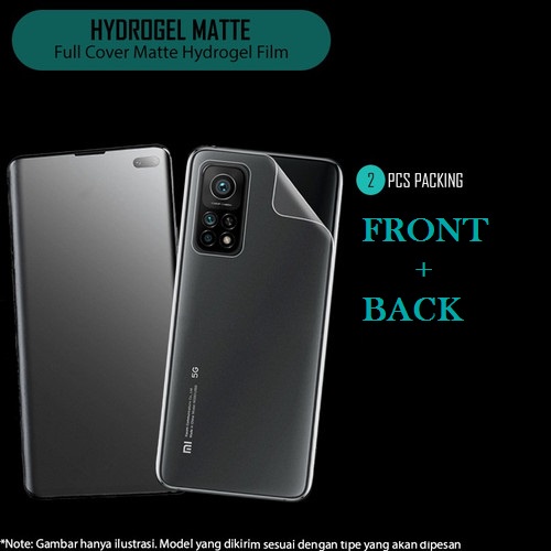 CT MATTE anti gores HYDROGEL POCO X3 GT, POCO X3 PRO, POCO X3