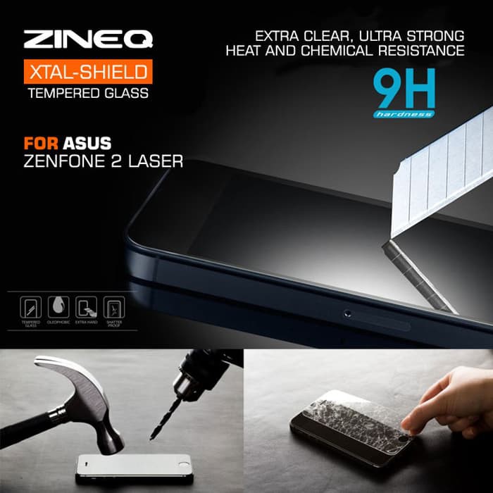 Asus Zenfone 2 Laser Tempered Glass Anti Gores TG Antigores Temper