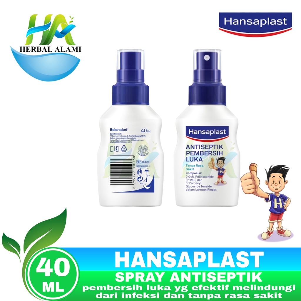 Hansaplast Spray Antiseptic - Membersihkan Luka &amp; Mencegah Infeksi