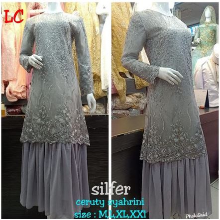 dress ceruty syahrini berkualitas