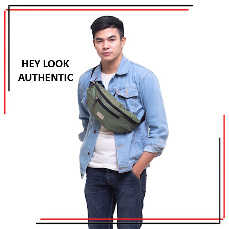Tas Selempang Waistbag Slingbag Pria Authentic