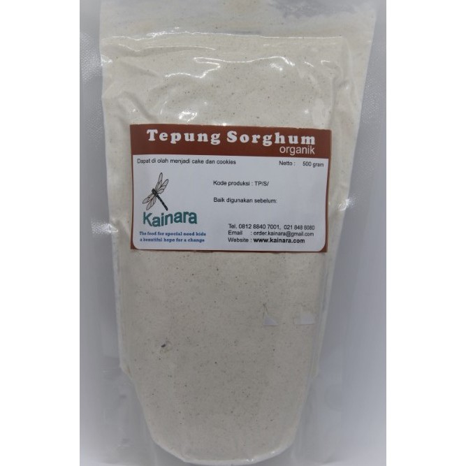

Kainara Sehat. Tepung sorghum, tepung sehat, tepung organik