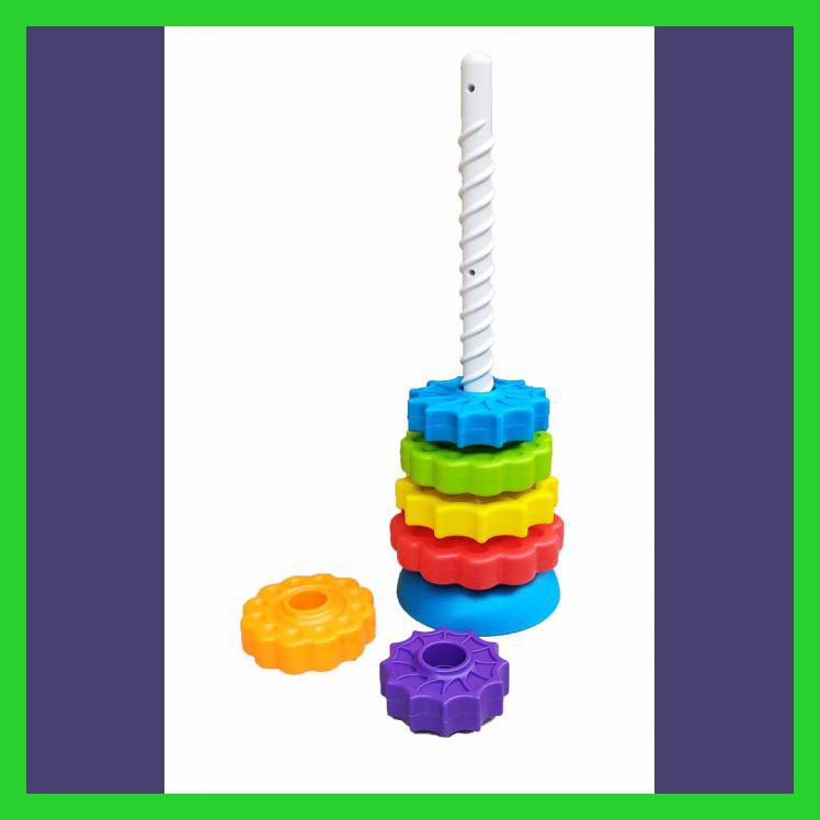 MAINAN BAYI SEPERTI RING DONAT NEWBIE SPIN WHEEL - 27011