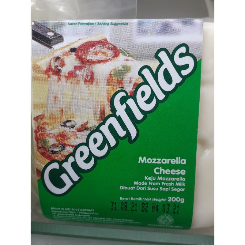 

greenfields mozarella 200gram