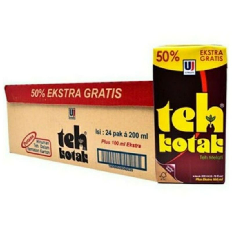 

Teh Kotak Original Melati 1 dus 200ml isi 24 pcs