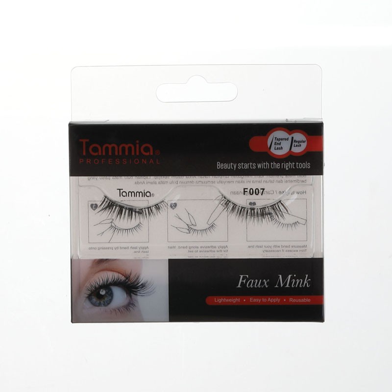 Jual Tammia Professional Eyelashes Faux Mink Bulu Mata F Shopee Indonesia