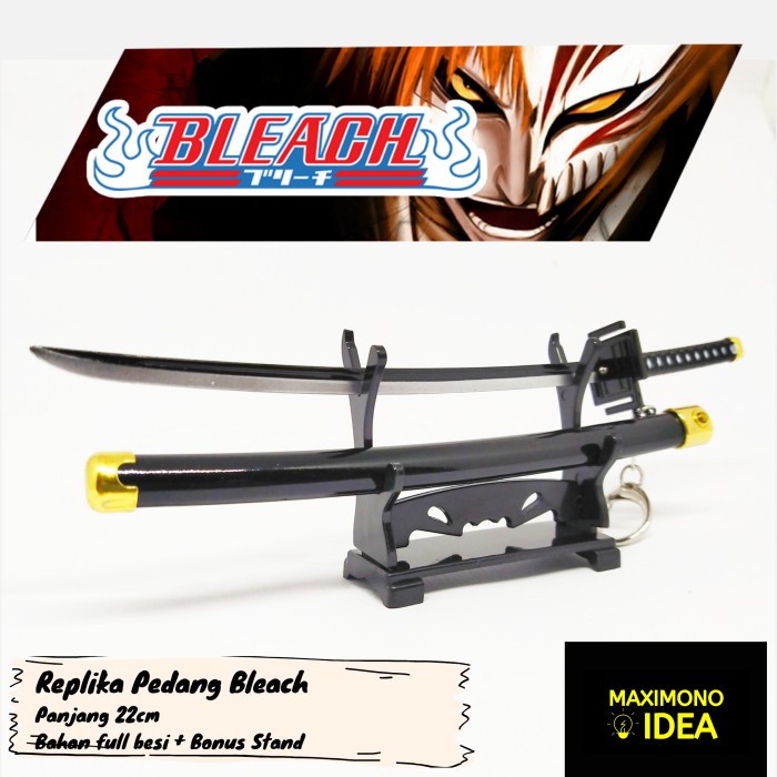 TERBARU Gantungan Kunci Pedang Anime Ichigo Bankai - Bleach