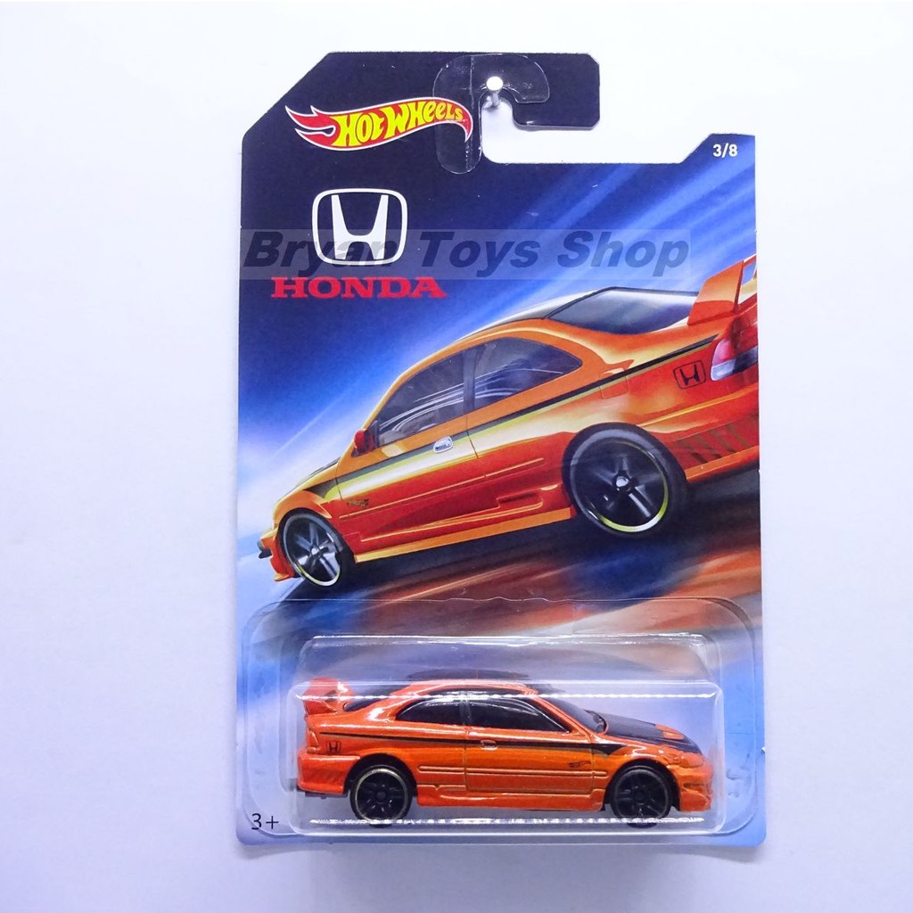 Hot Wheels Honda Series Honda Civic SI Orange