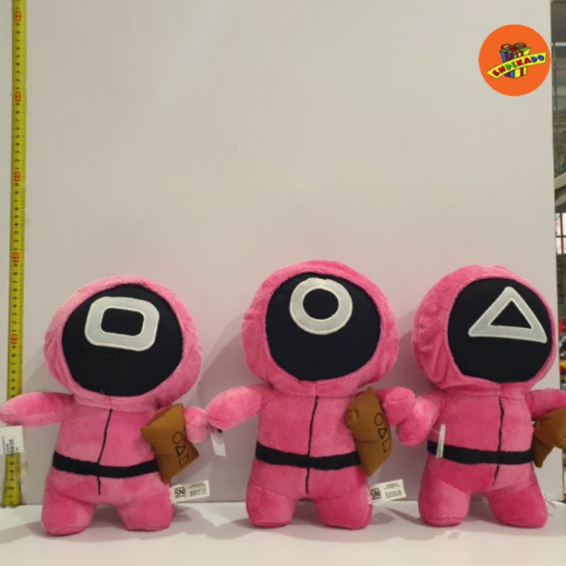 BONEKA SQUID GAME BAWA KOTAK - Boneka Karakter