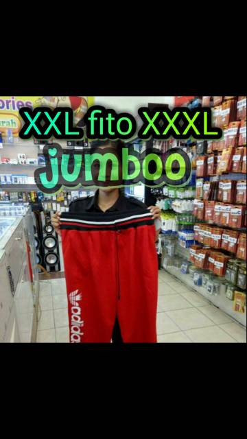 Celana joggur joger trening sport xxl fit xxxl jumbo