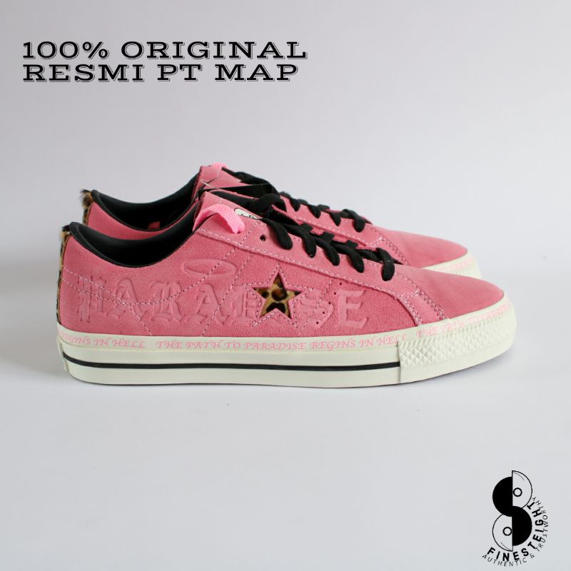 Converse Cons One Star Pro x Sean Pablo 90's Pink/Black/Egret Original 171325C