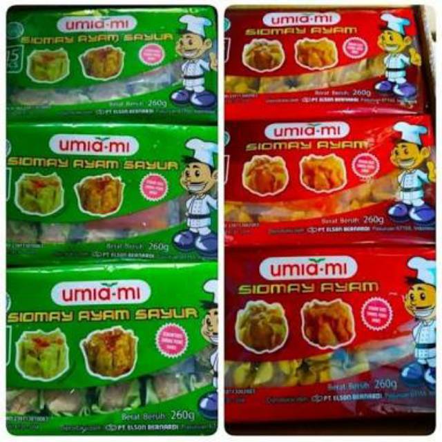 

Umami / umiami siomay ayam / ayam sayur isi 15pcs 260gr