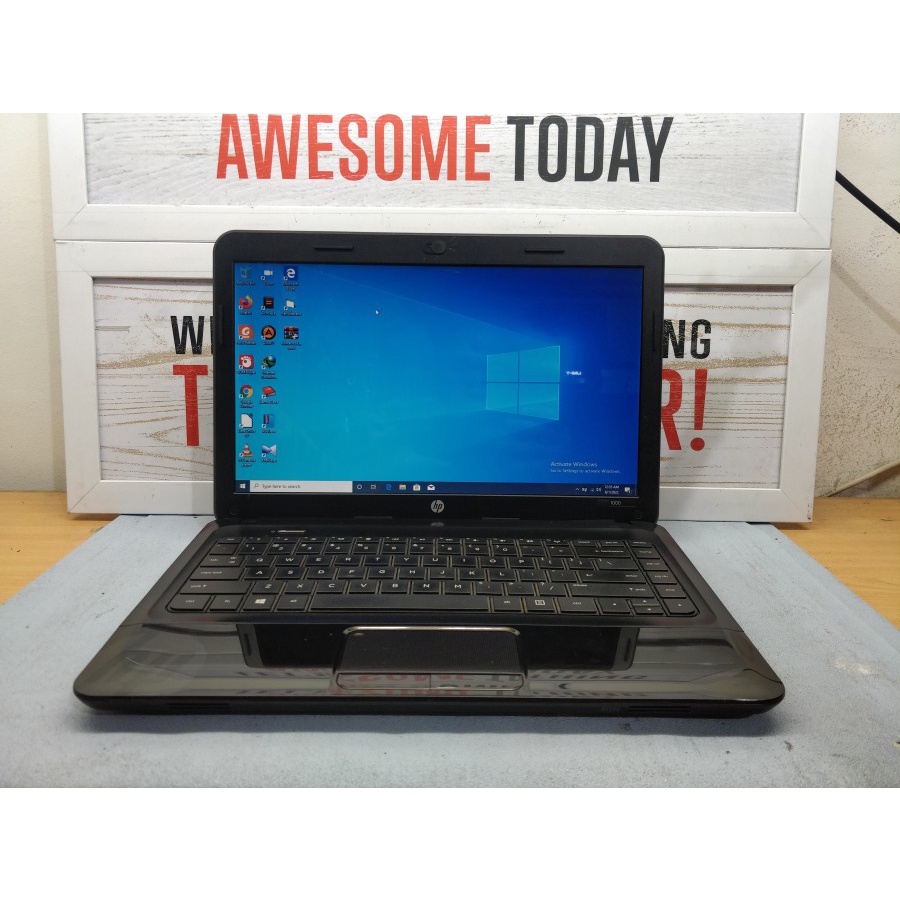 Jual Laptop HP 1000 AMD-A4/RAM4GB/SSD120GB/AMD Radeon HD Graphics ...