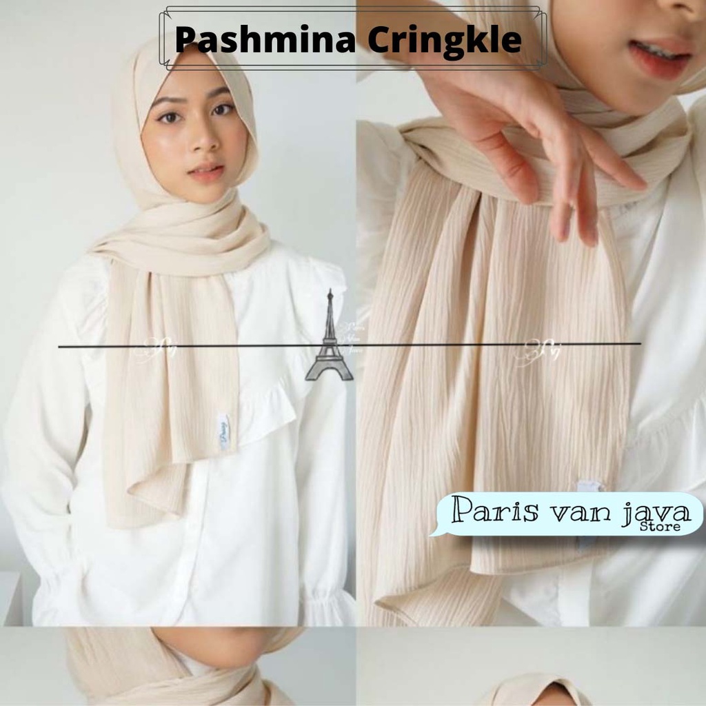 Pashmina Cringkle Airflow Cotton Shawl Premium | Pashmina Airflow Crinkle Cotton Shawl Premium 175×75 | Pashmina Airflow Crinkle Premium Polos Over Size | Airflow Shawl // Pashmina Airflow