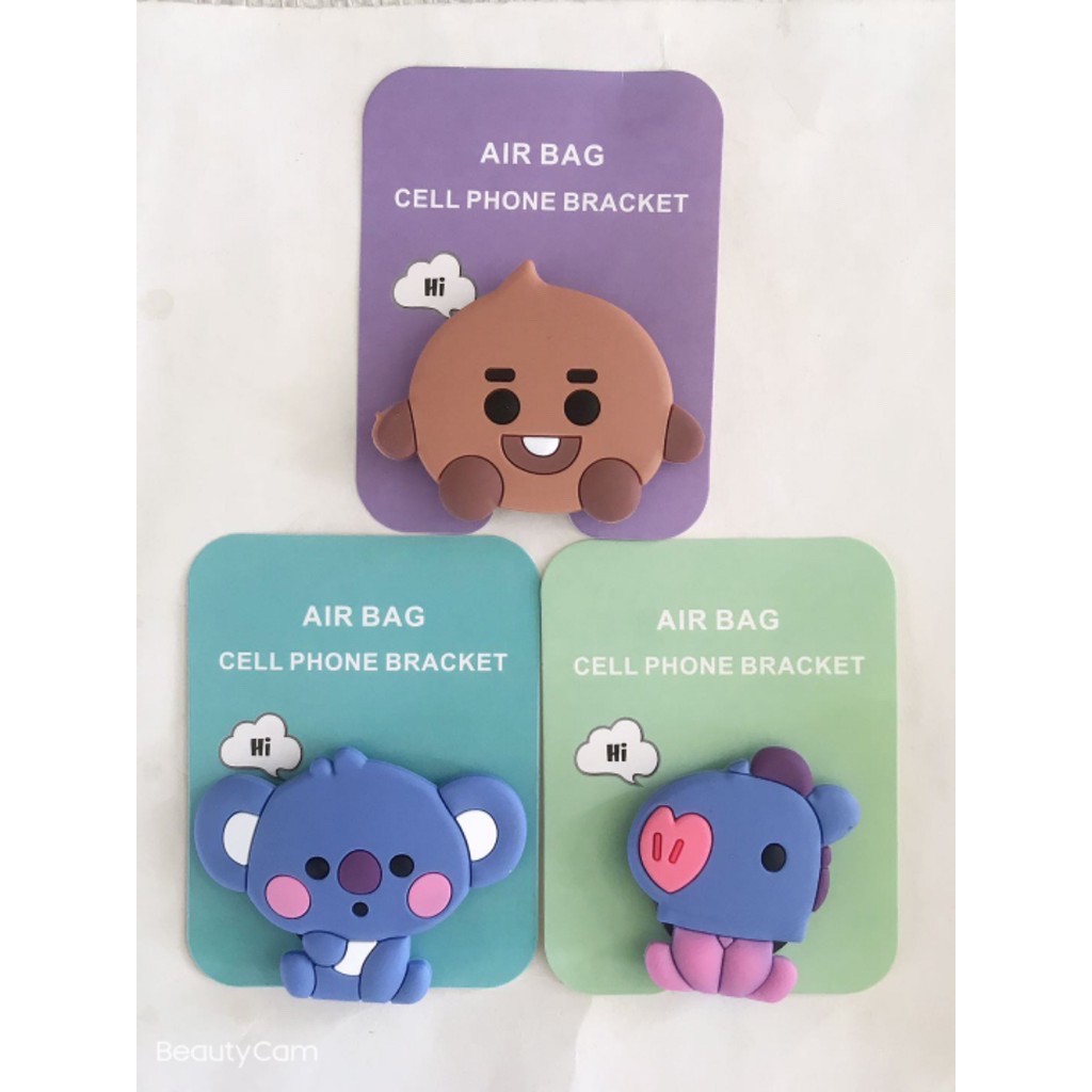 [BS] BISA COD Cute Giant Baby Popsocket BTS BT21 KPOP Jumbo Phone Holder Phone Bracket Baby - KP621