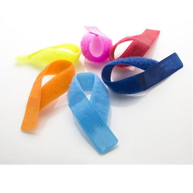 Klip Kabel Velcro 6 PCS x 17.5cm