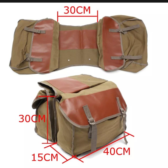 Tas Samping tas motor sidebag tas barang kawasaki W175 Berkualitas