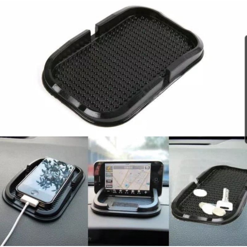 

D374 os STICKY PAD CAR ANTI SLIP DASHBOARD / TEMPAT HP anti slip COIN MOBIL UNIVERSAL