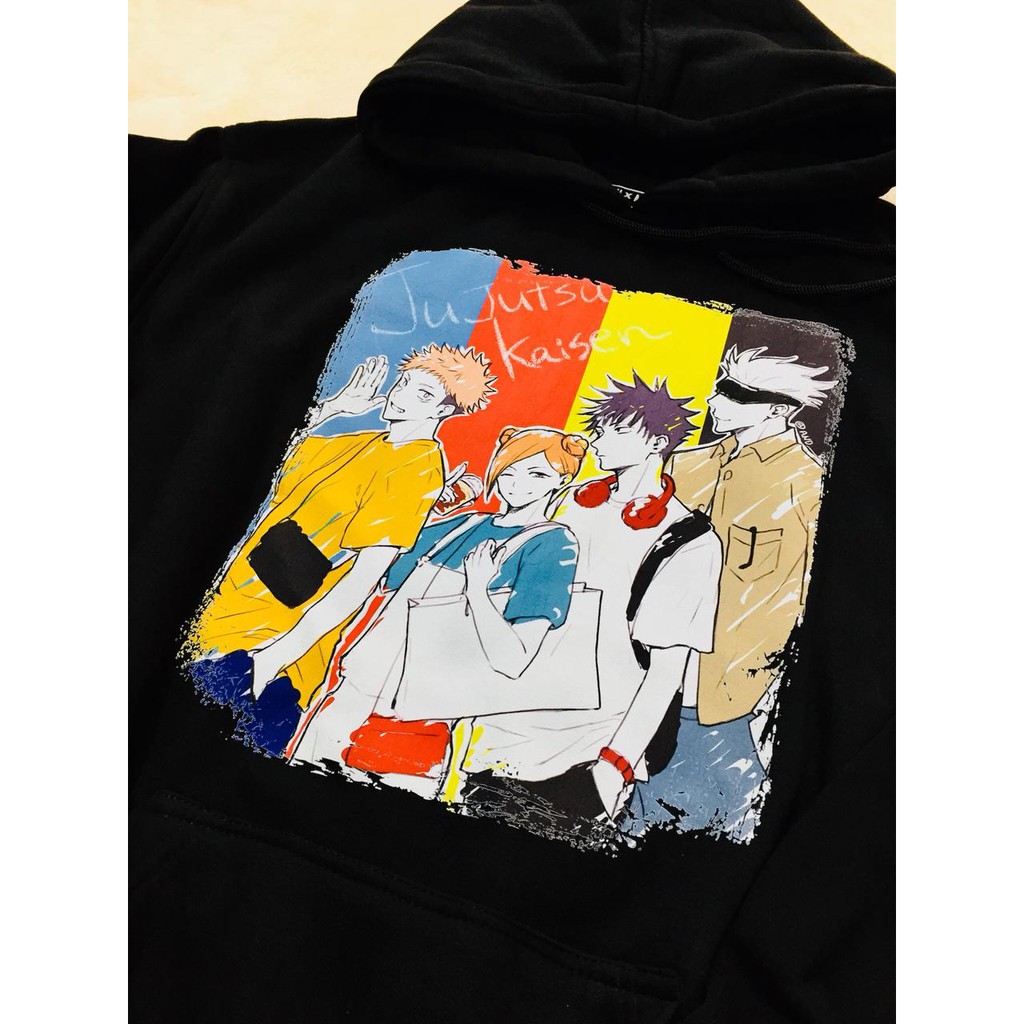 Hoodie Jujutsu Kaisen Art Anime Manga Character Premium Quality