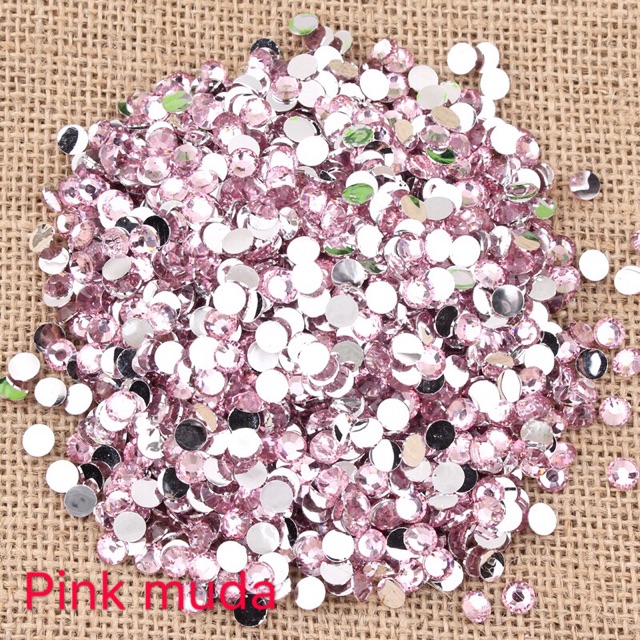 Bahan Blink-Blink 3mm isi+-1000pcs Bahan DIY Handmade Case nail art rhinestone 3mm acc henna