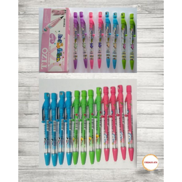 

Pensil Mekanik/Pensil isi Besar 2.0mm Merk Tizo