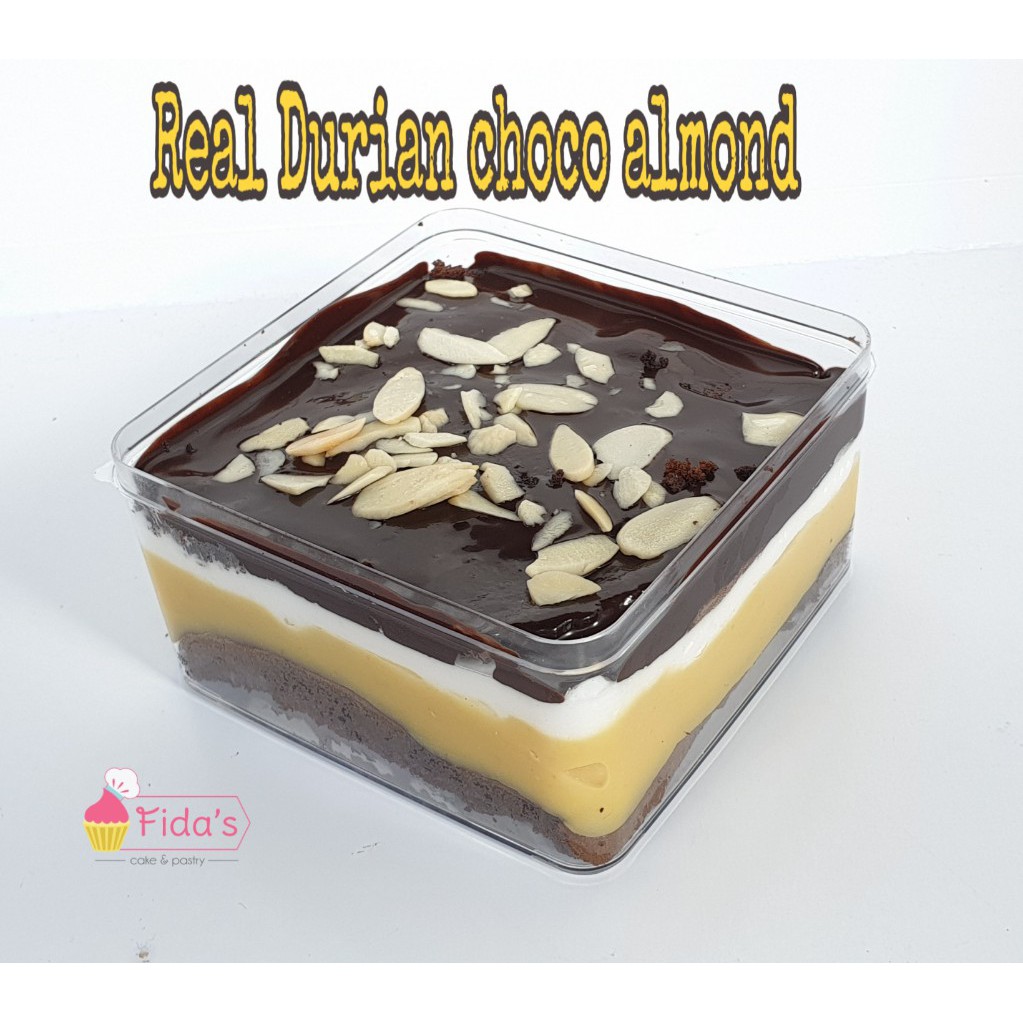 

real durian choco almond