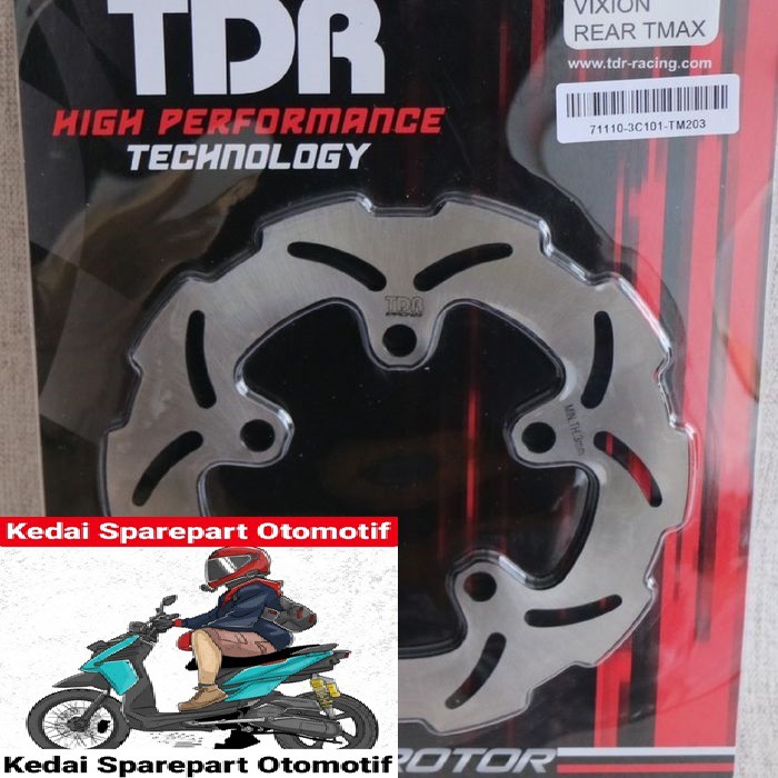 Cakram Belakang New Vixion - TDR Racing