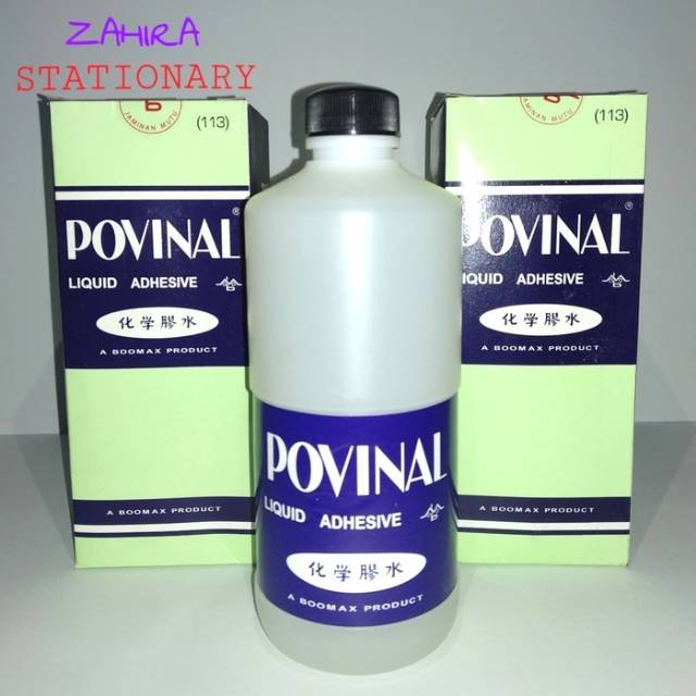 Lem Povinal 500ml Lem Cair Kertas Shopee Indonesia