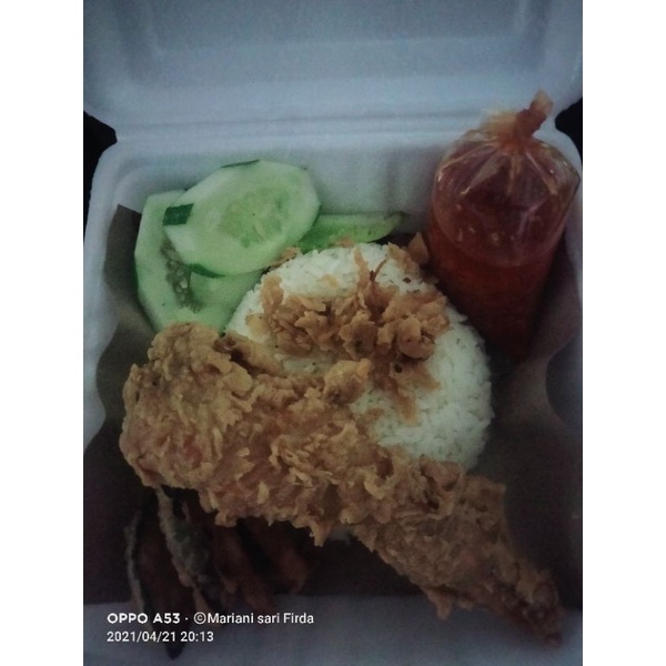 

ayam geprek sambal ndower