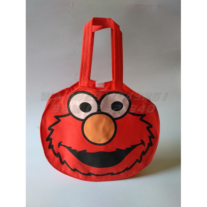 

Tas Ulang Tahun Anak ELMO Model Jinjing | Goodie Bag