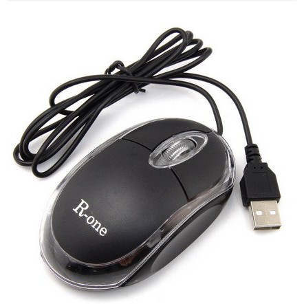 ITSTORE MOUSE USB MURAH R-ONE HITAM MOUSE OPTIC 3D LAPTOP KOMPUTER MOUSE M101 RESOLUSI 1000 DPI