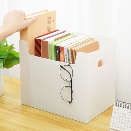 

BOMIKA - Kotak Penyimpanan Lipat File Tray Dokumen Buku Majalah