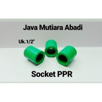 Soket PPR/Socket PPR 1/2''/Sok Sambungan 20mm PPR Pipa PPR