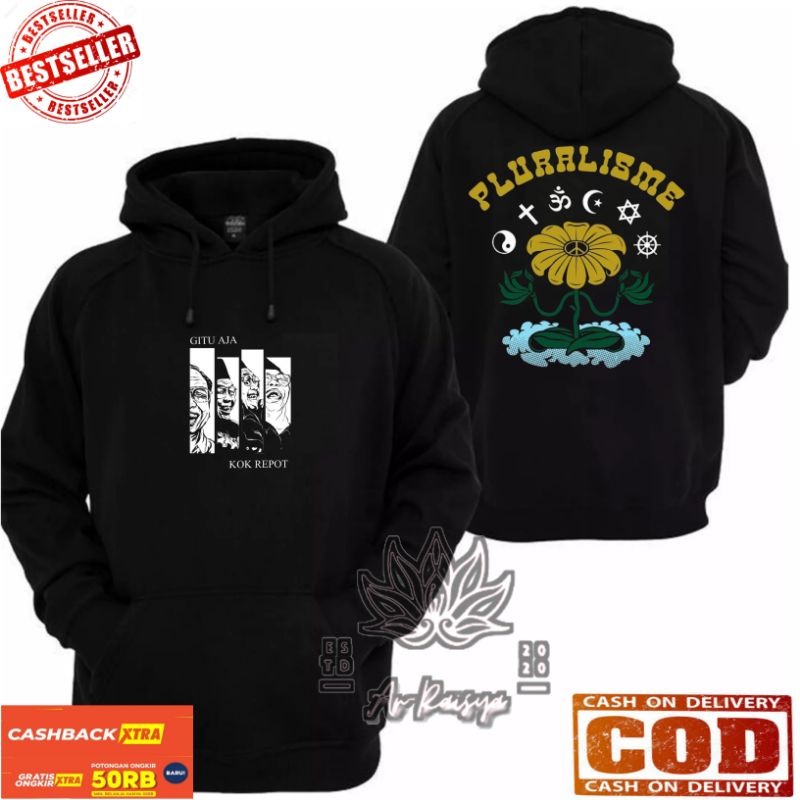 Hoodie panjang umur hal baik/jaket panjang umur hal baik/Hoodie pluralisme/Jaket pluralisme/Jaket to