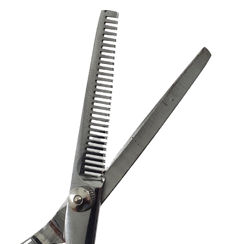 Gunting Rambut Sasak Zig Zag Stainless Steel Kaibo Grooming Trimming Penipis Zik Zak Gerigi