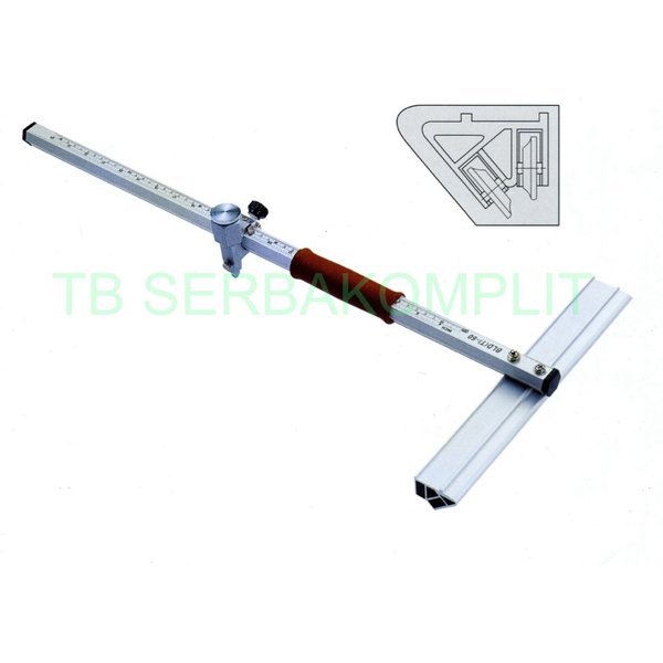

T Cutter Pisau Potong Kaca dengan Penggaris 90cm