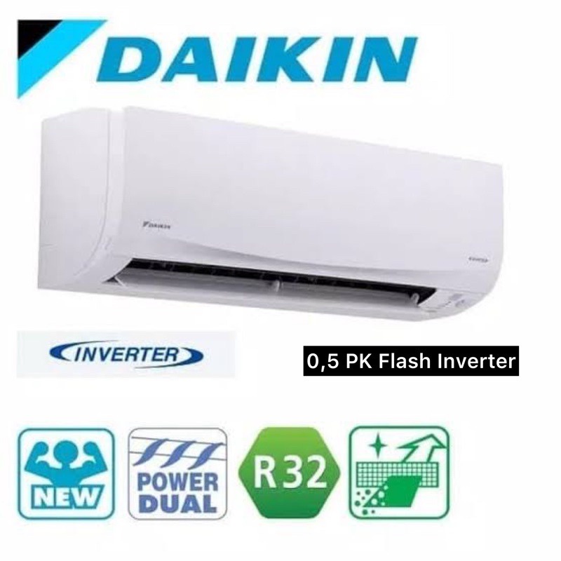 DAIKIN AC 1/2PK INVERTER STKQ15UV