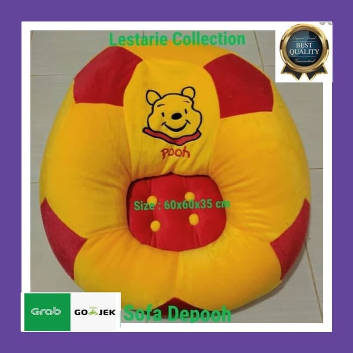 Jual sofa boneka depooh/boneka sofa/sofa karakter/sofa anak Limited