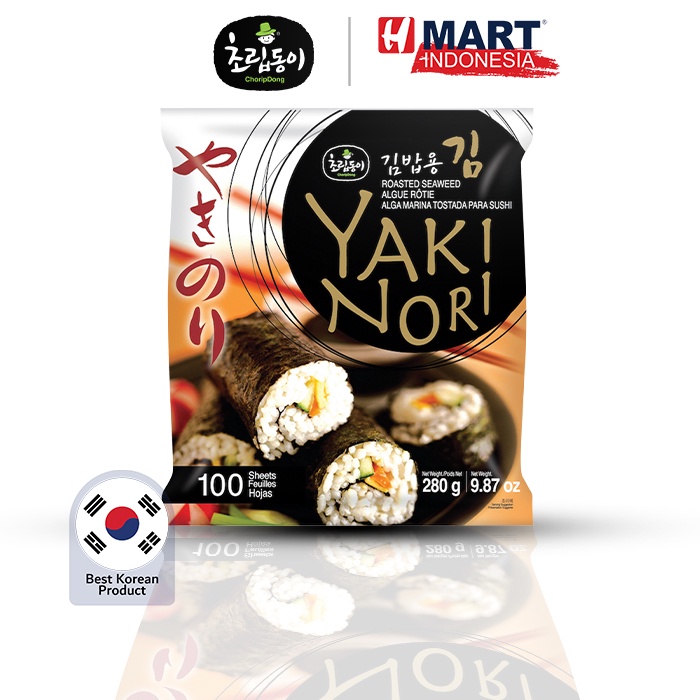 

Choripdong Yaki Nori - Yaki Nori Dried Seaweed (Rumput Laut)