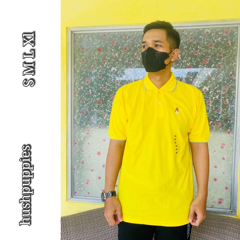 Kaos Hush Puppies Kuning