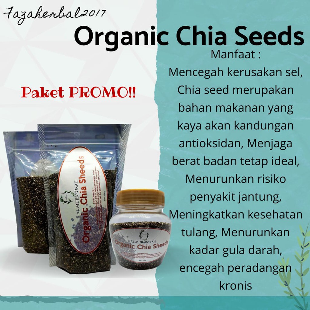 Promo Chia Seeds Beli 1 dapat 2