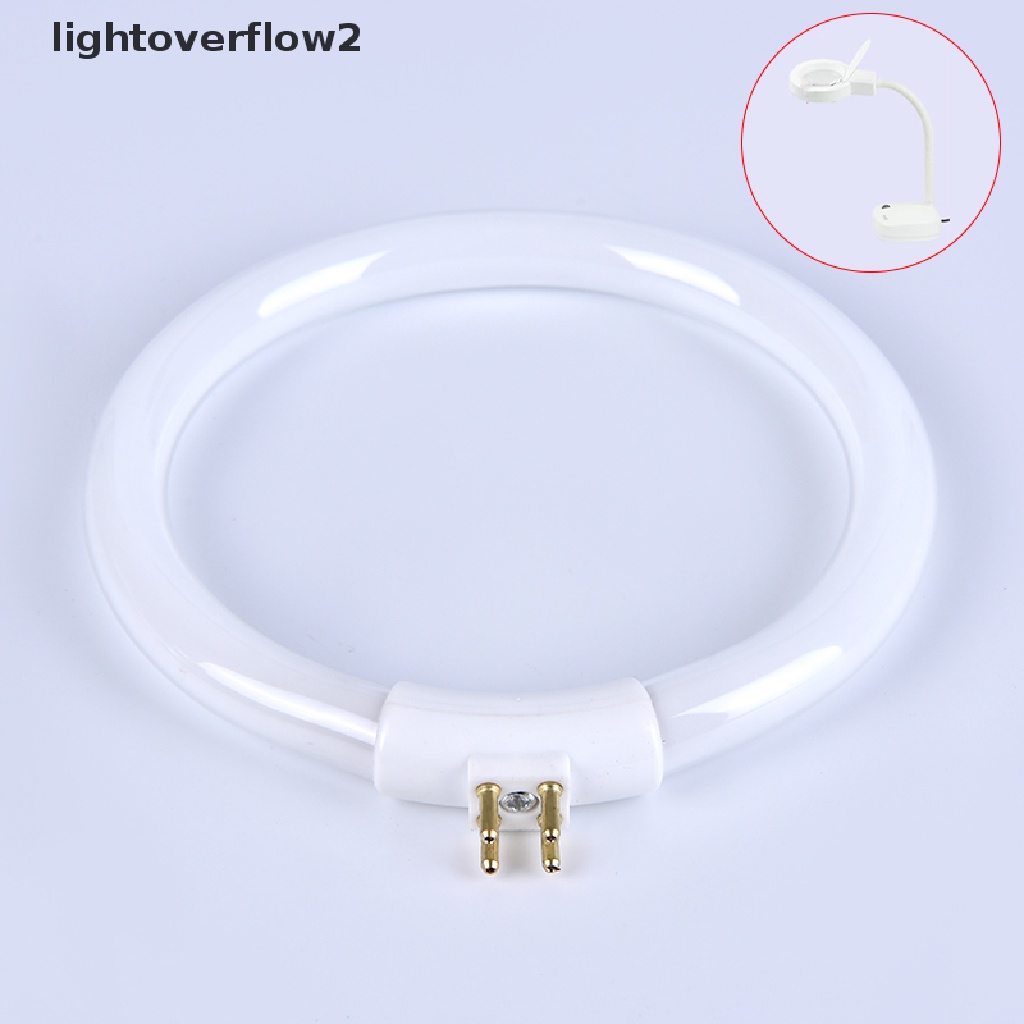 (lightoverflow2) Bohlam Tabung Annular Bulat 11W T4 Dengan 4 Pin