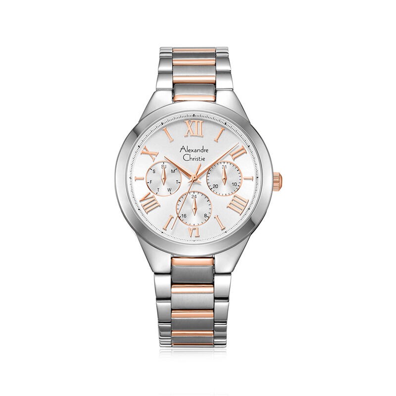 Alexandre Christie AC 2829 BF BTRSL Silver Rosegold